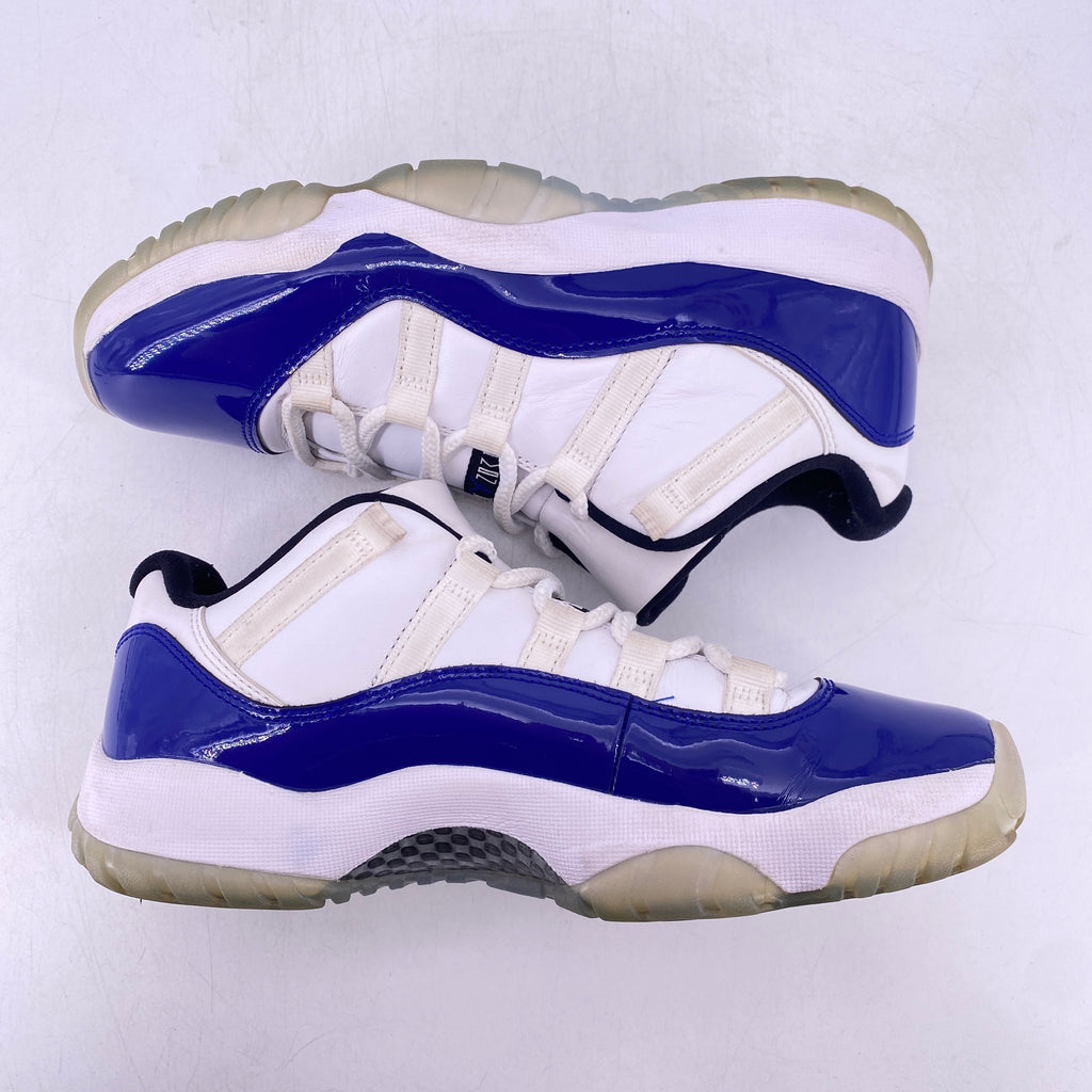 Air Jordan (W) 11 Retro Low "White Concord" 2020 Used Size 8.5W