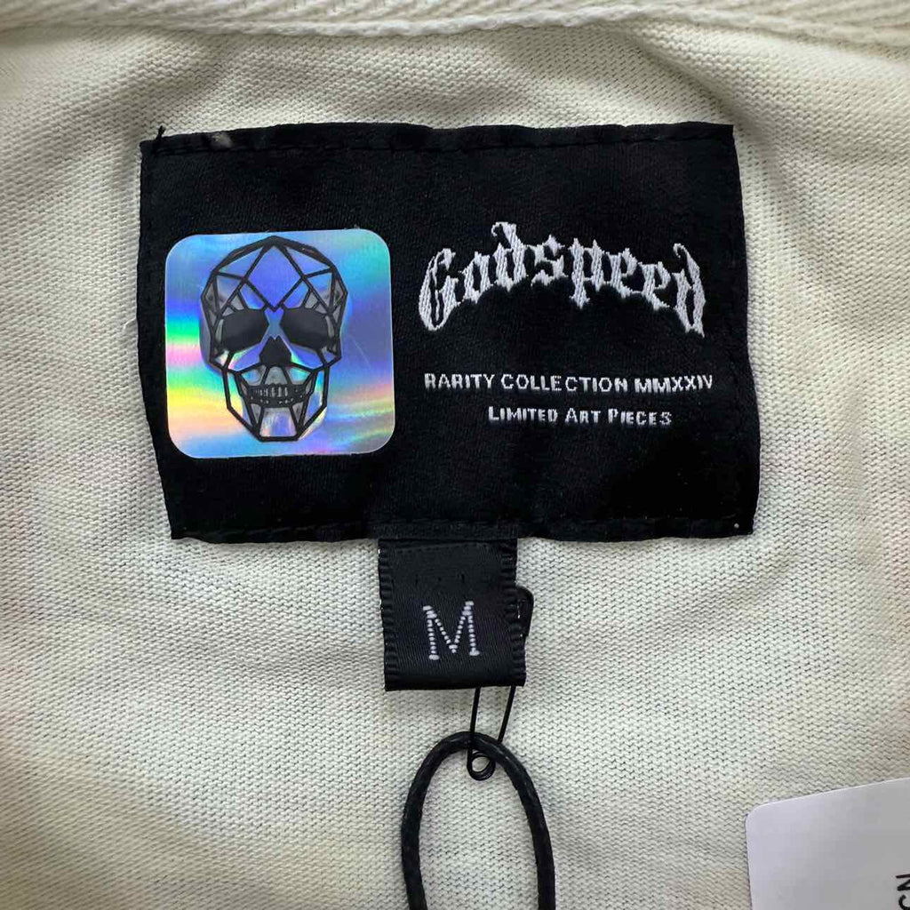 Godspeed Long Sleeve "RACER GOLDIE" Cream New Size M