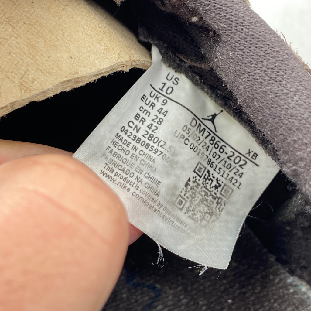 Air Jordan 1 Retro Low OG SP "Velvet Brown" 2024 Used Size 10