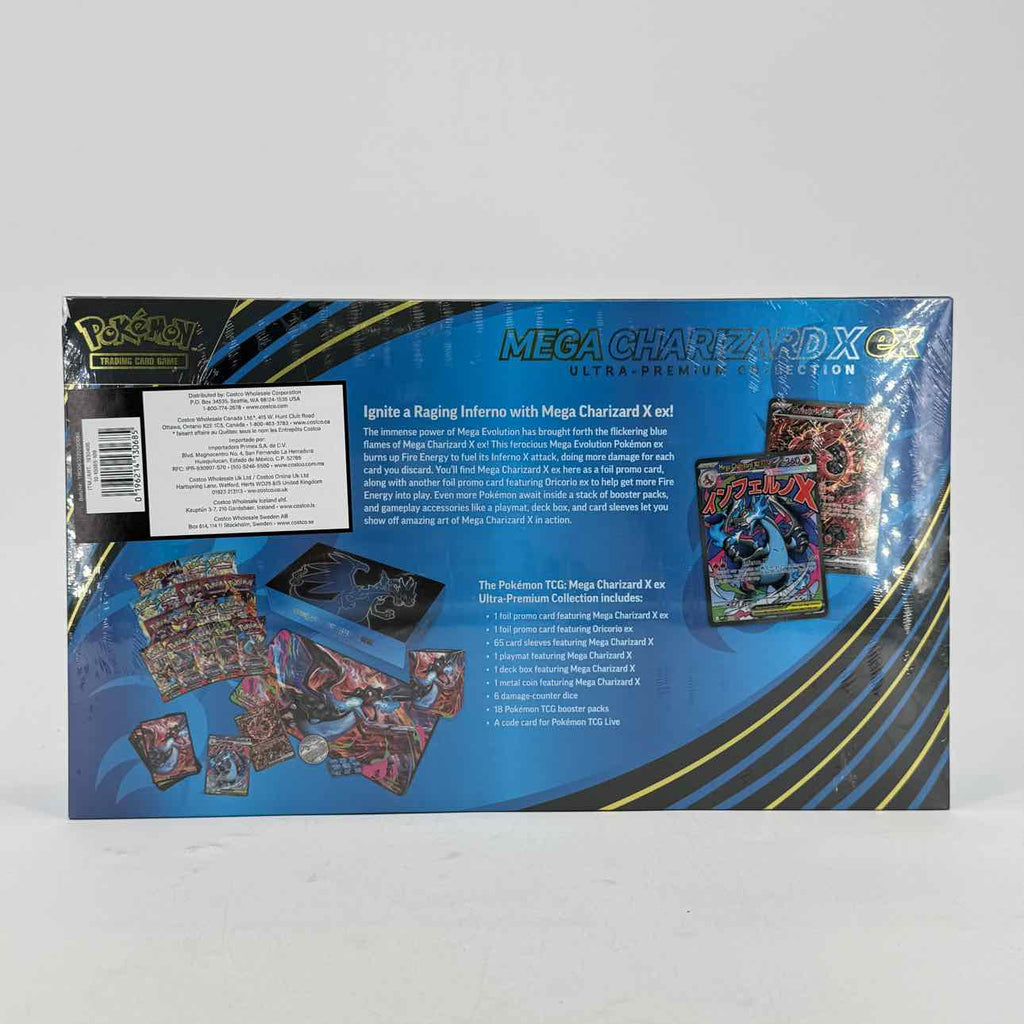 Pokemon Trading Cards "MEGA CHARIZARD X EX UPC" New