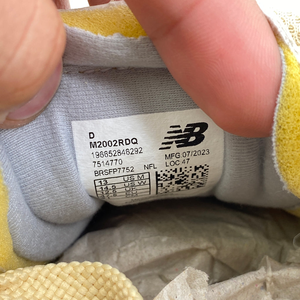 New Balance 2002R "Protection Pack Sandstone" 2023 Used Size 13
