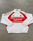 Supreme Jacket "DUCATI" Light Grey New Size L