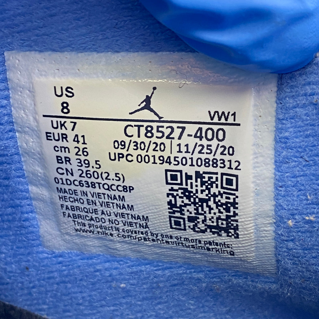 Air Jordan 4 Retro "University Blue" 2021 Used Size 8