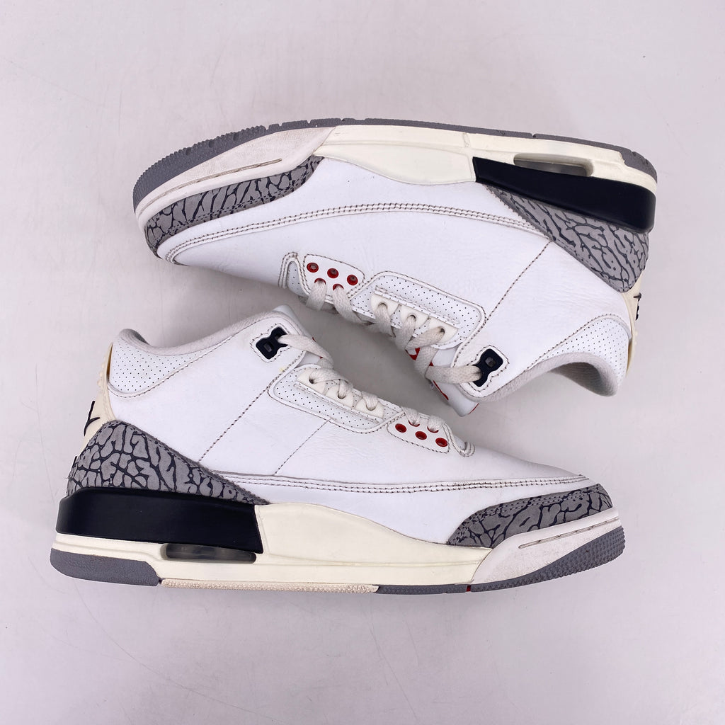 Air Jordan 3 Retro "White Cement Reimagined" 2023 Used Size 8