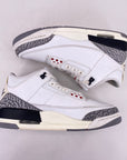 Air Jordan 3 Retro "White Cement Reimagined" 2023 Used Size 8