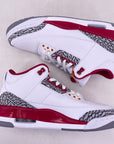 Air Jordan 3 Retro "Cardinal Red" 2022 New Size 9