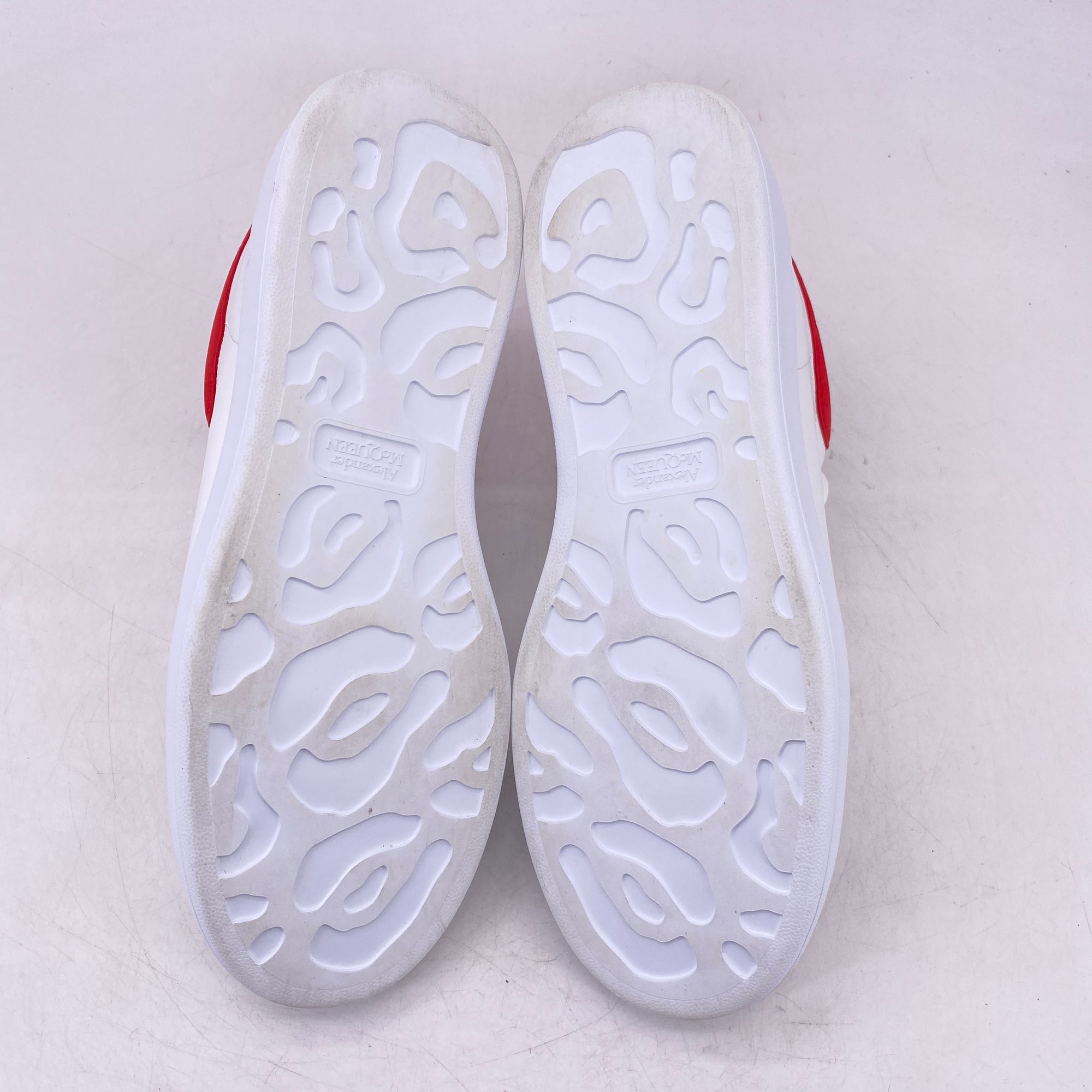 Alexander McQueen Oversized Sneaker &quot;White Red&quot;  Used Size 43.5