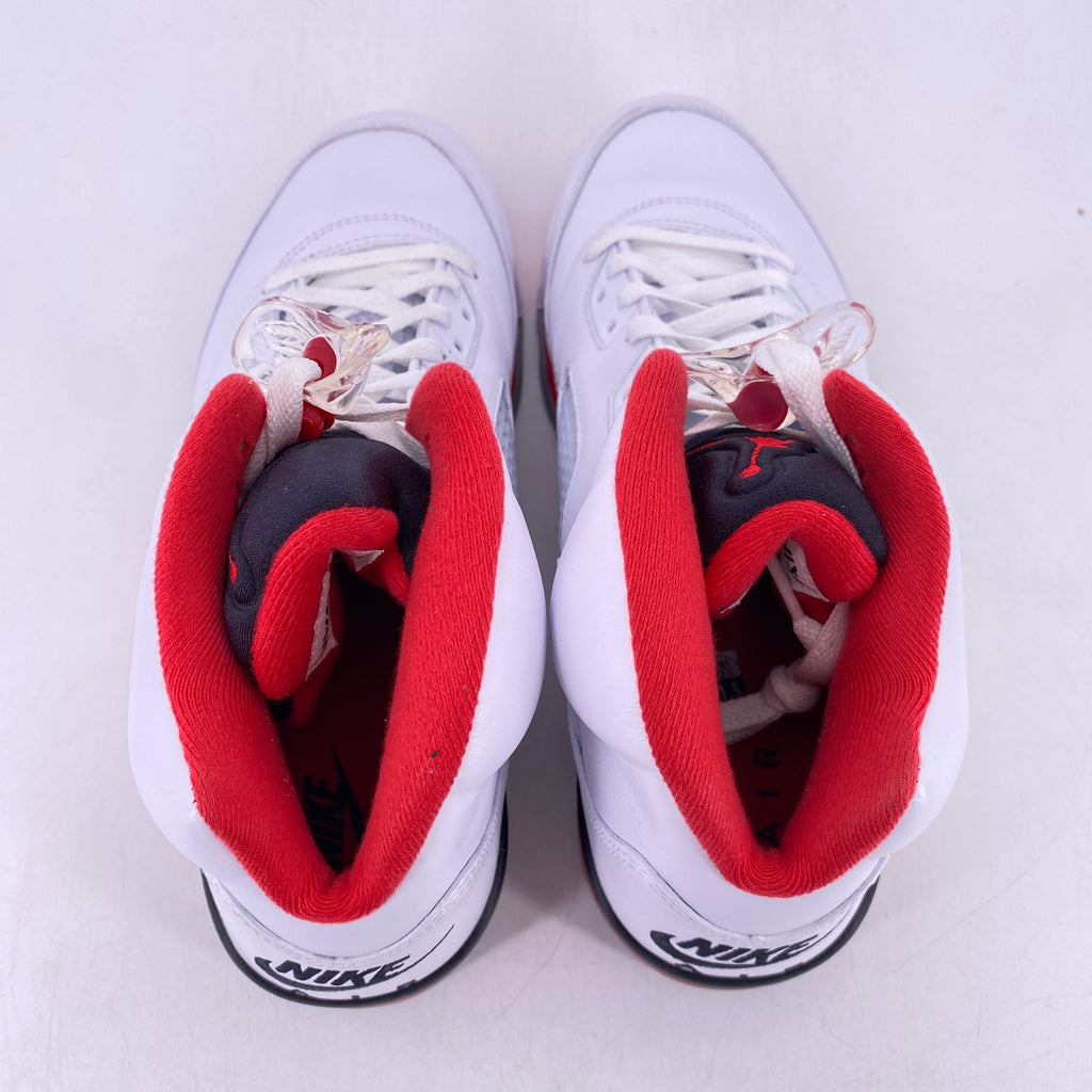 Air Jordan 5 Retro "Fire Red Black Tongue" 2025 Used Size 11.5