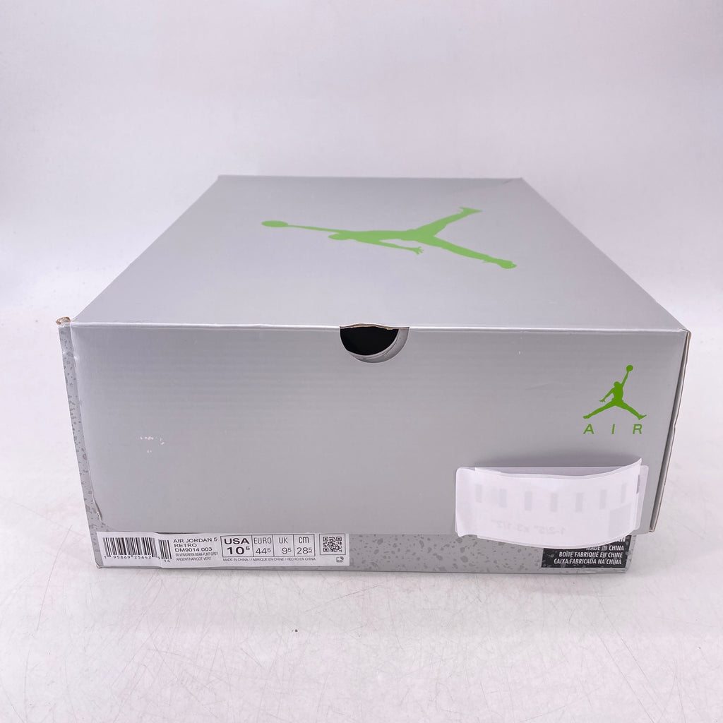 Air Jordan 5 Retro "Green Bean" 2022 New Size 10.5