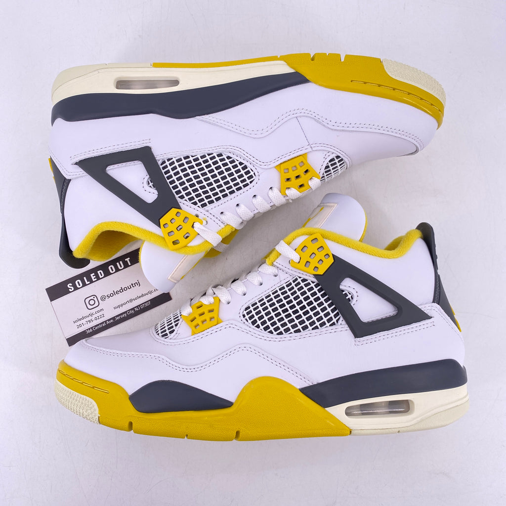 Air Jordan (W) 4 Retro "Vivid Sulfur" 2024 New Size 11W