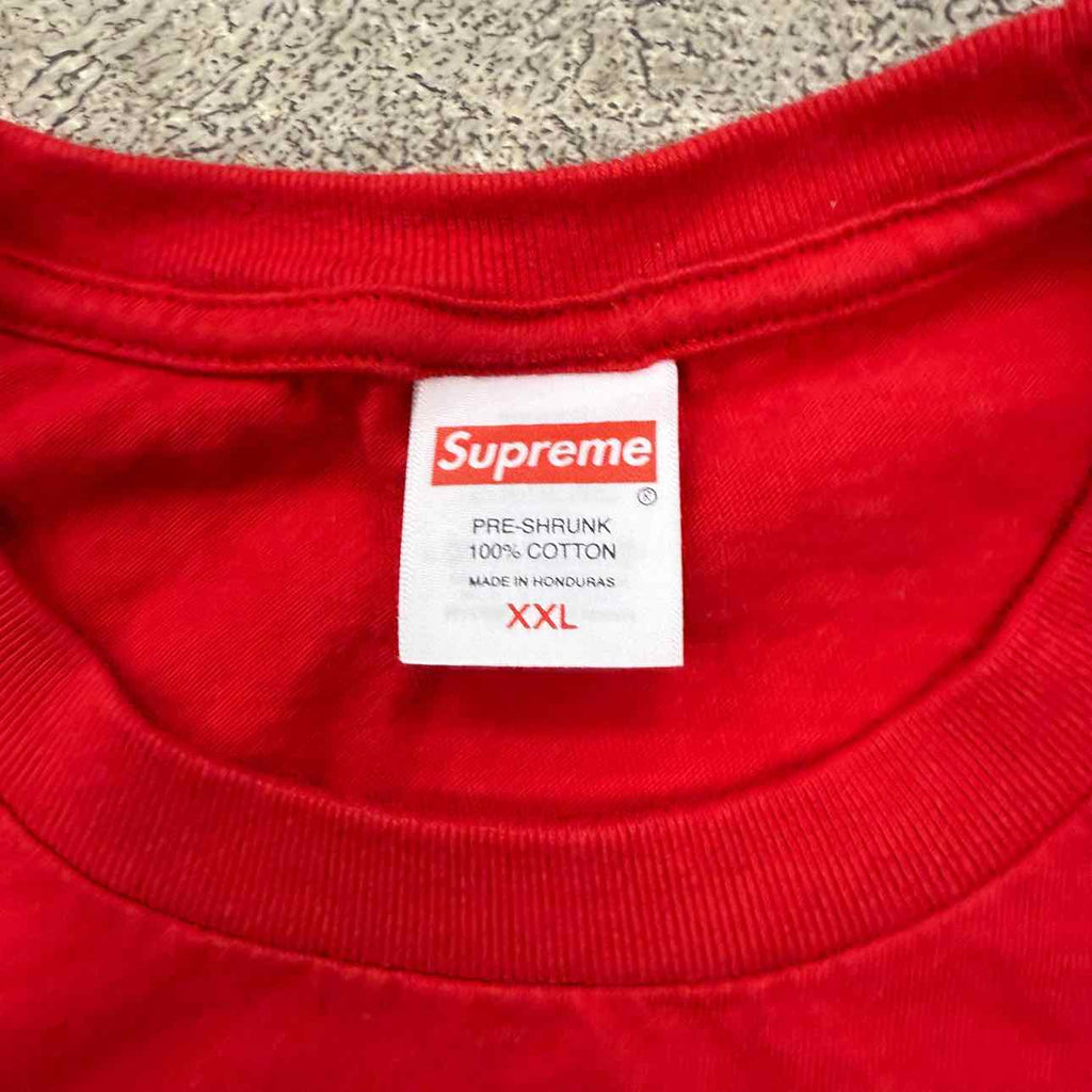 Supreme T-Shirt "PLAYBOI CARTI" Red Used Size 2XL