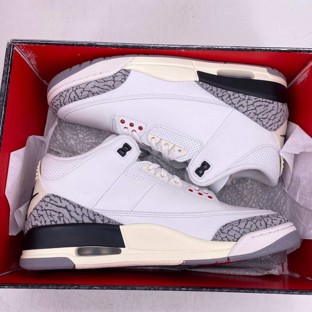 Air Jordan 3 Retro "White Cement" 2023 New Size 11.5