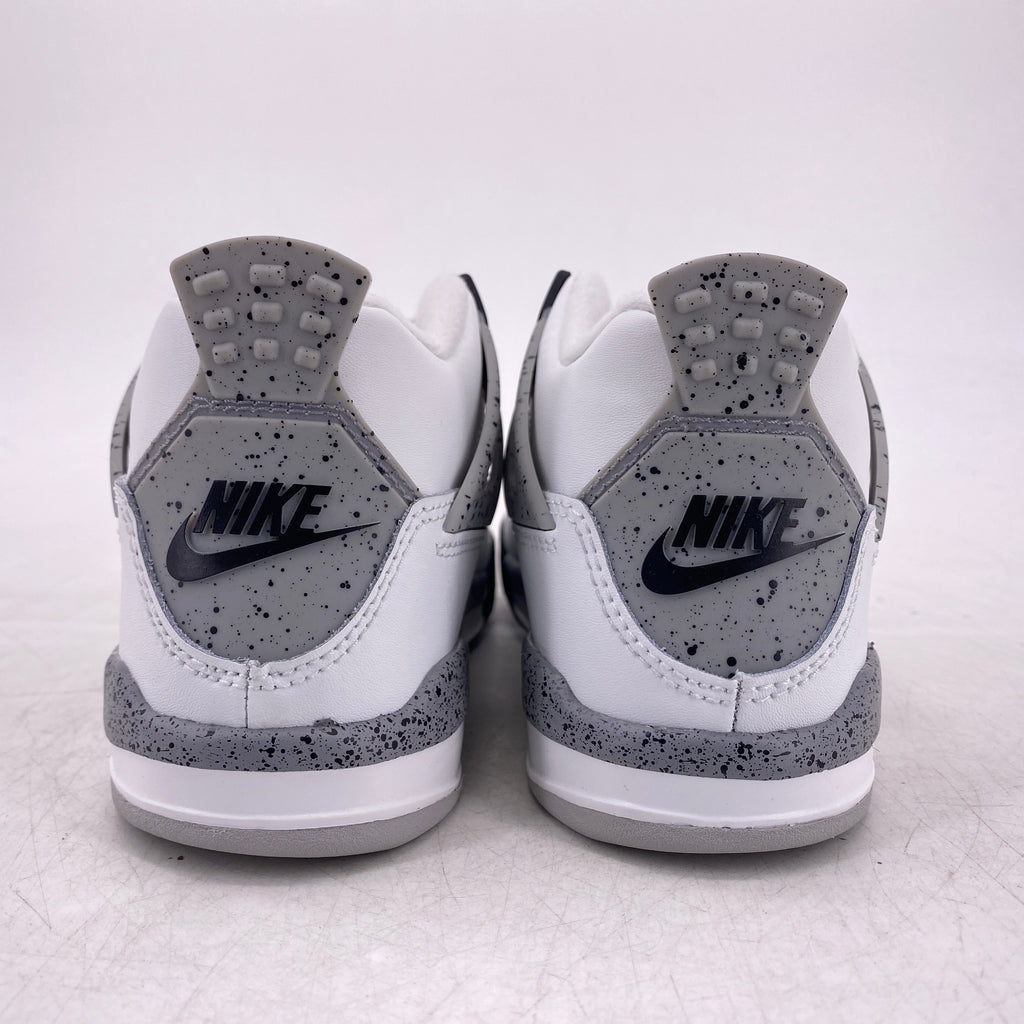 Air Jordan (PS) 4 Retro "White Cement" 2025 New Size 11c