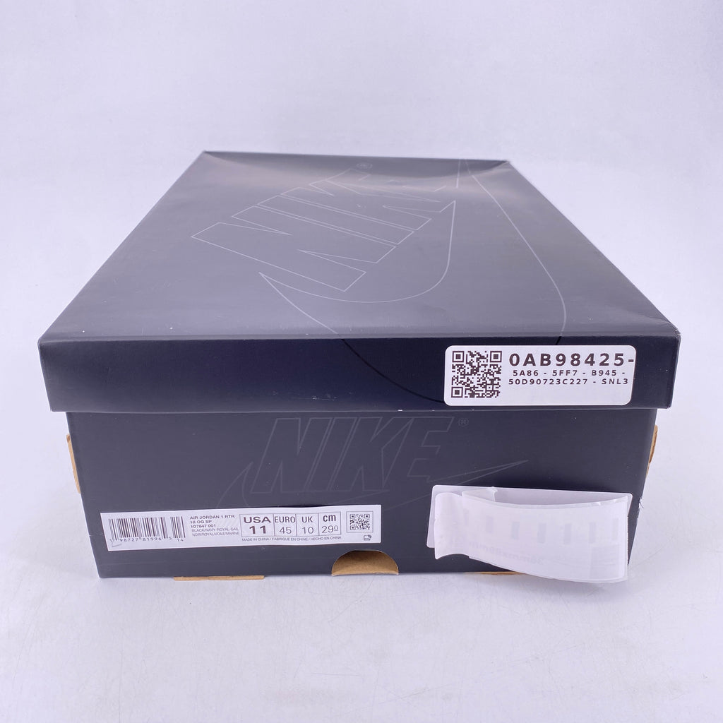 Air Jordan 1 Retro High "Union Fragment Sport Royal" 2026 New Size 11