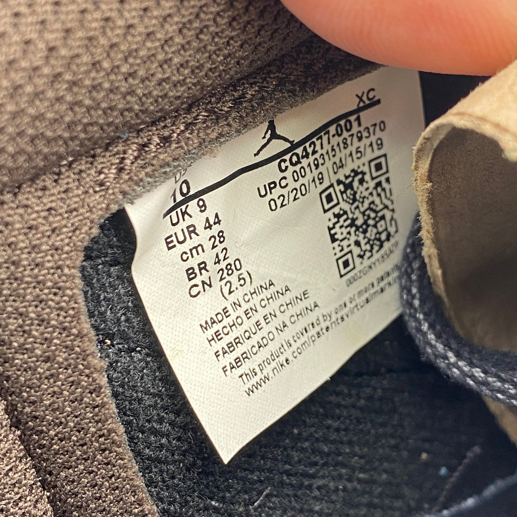 Air Jordan 1 Retro Low "Travis Scott Mocha" 2019 New Size 10