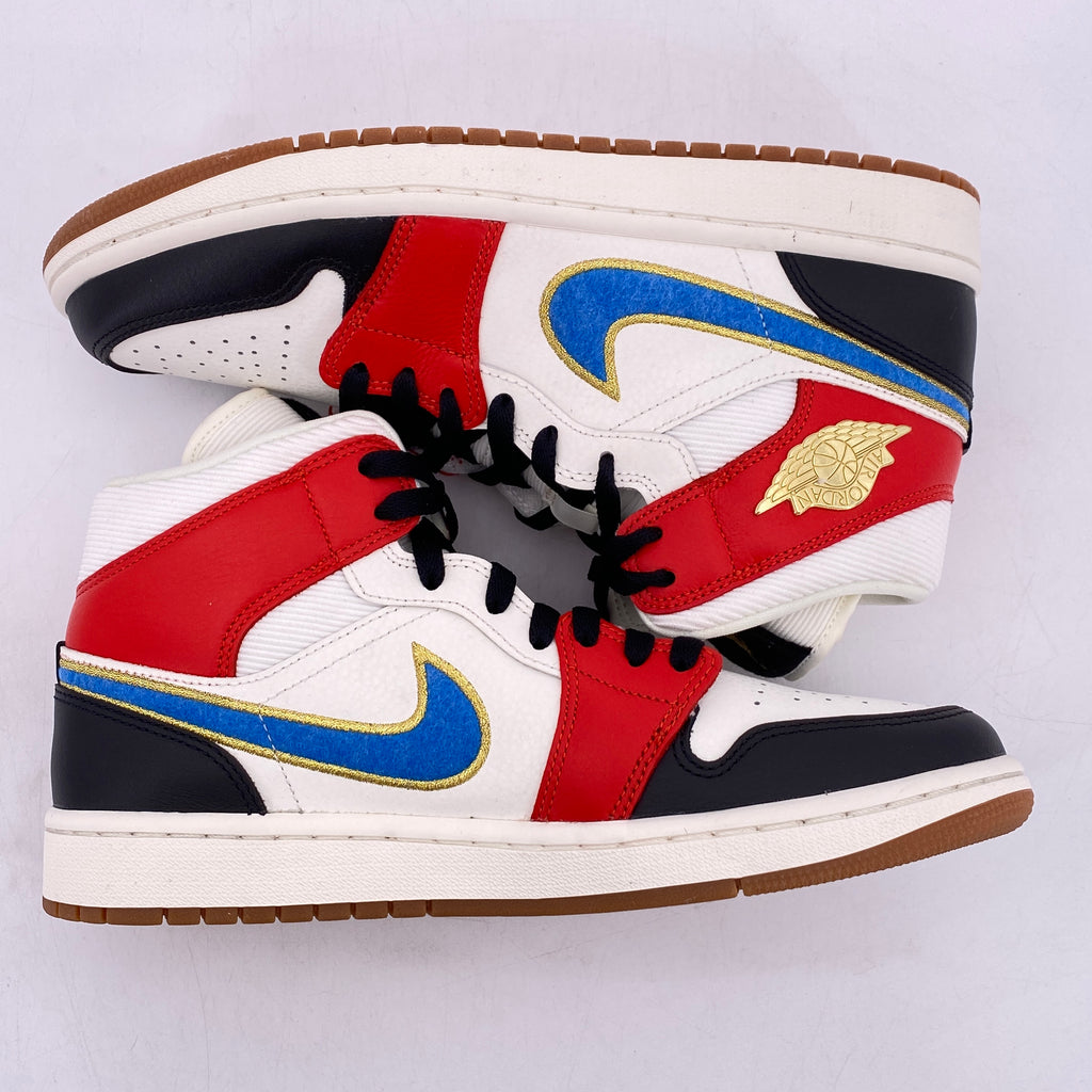 Air Jordan (W) 1 Mid "Let(Her)Man" 2020 New Size 10W
