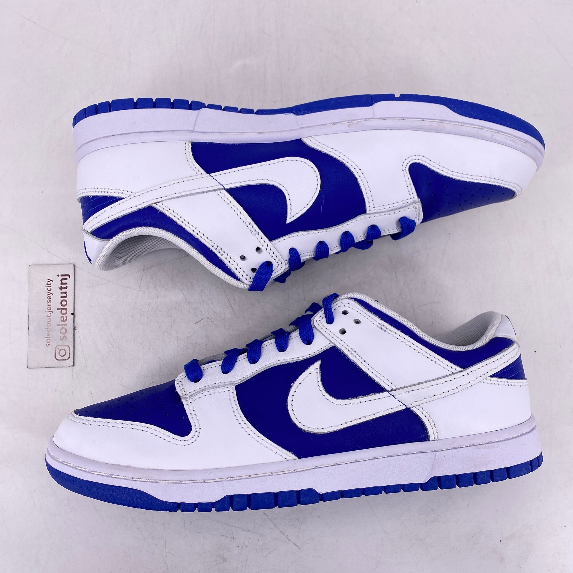 Nike Dunk Low &quot;Racer Blue White&quot; 2022 Used Size 11