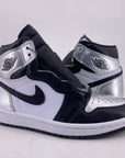 Air Jordan (W) 1 Retro High OG "Silver Toe" 2021 New Size 5.5W