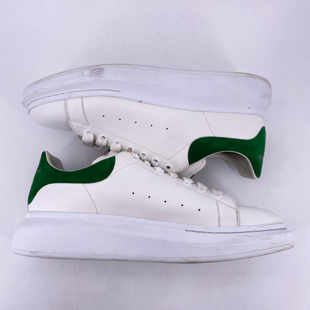 Alexander McQueen Oversized Sneaker "White Green"  Used Size 46