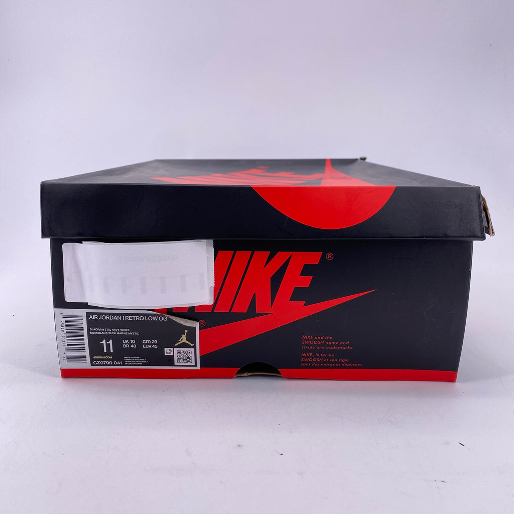 Air Jordan 1 Retro Low "Mystic Navy" 2022 Used Size 11