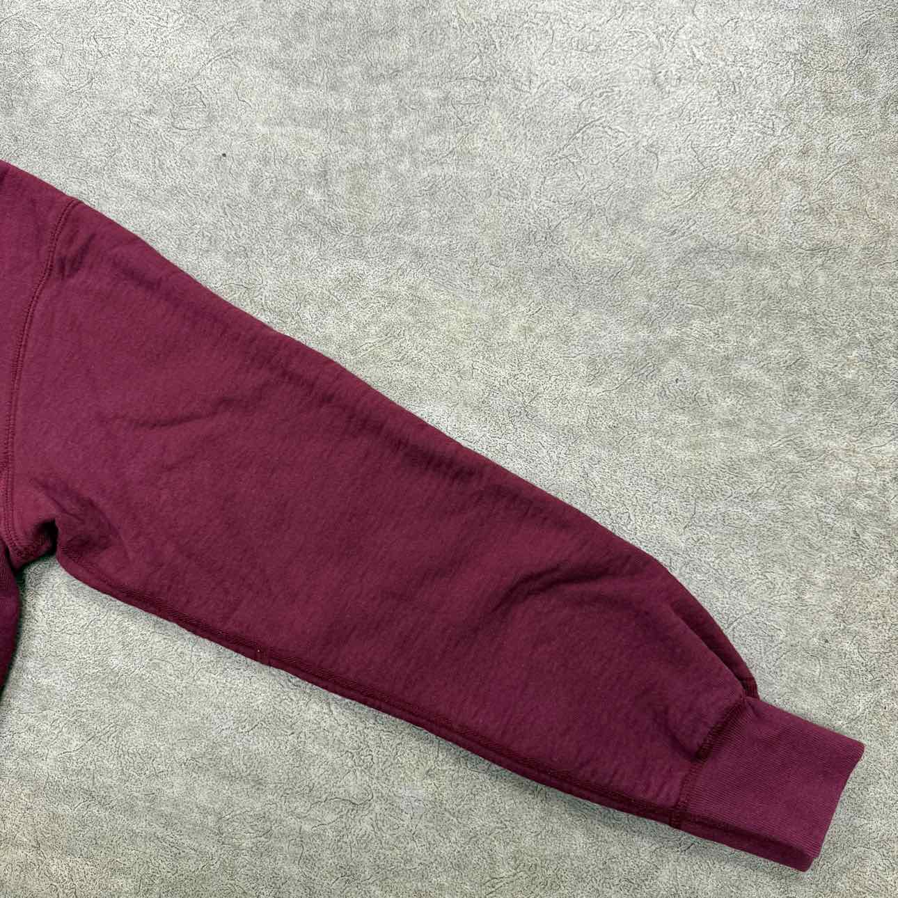 Supreme Crewneck Sweater &quot;BRUSH SCRIPT&quot; Maroon Used Size L