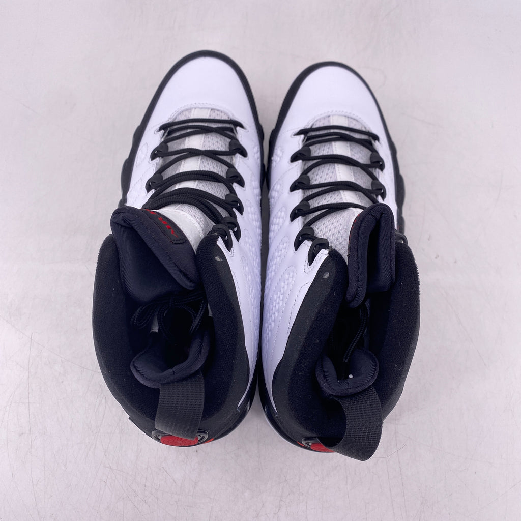 Air Jordan 9 Retro "White Black Red" 2010 New Size 10
