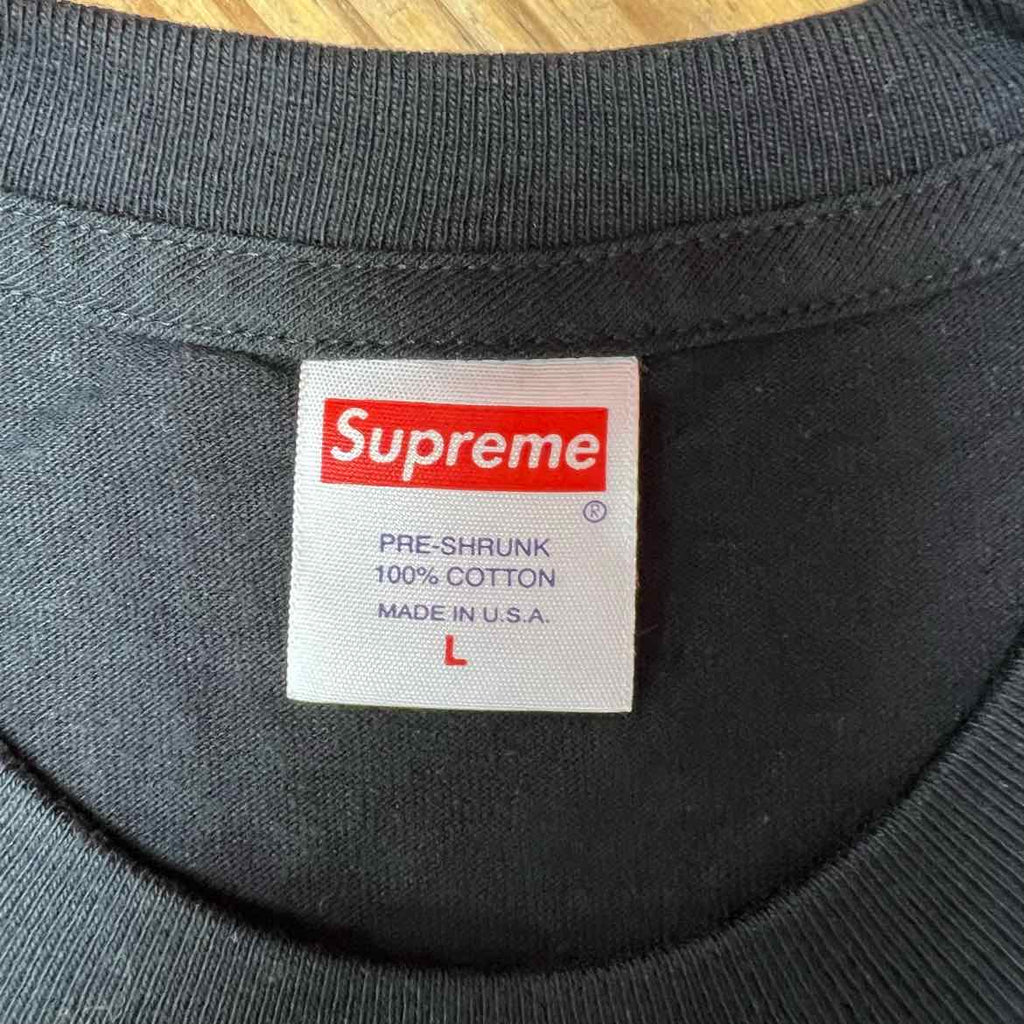 Supreme T-Shirt "CREEPER" Black New Size L