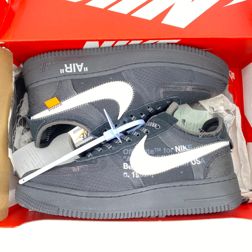 Nike Air Force 1 Low "Ow Black" 2018 Used Size 7