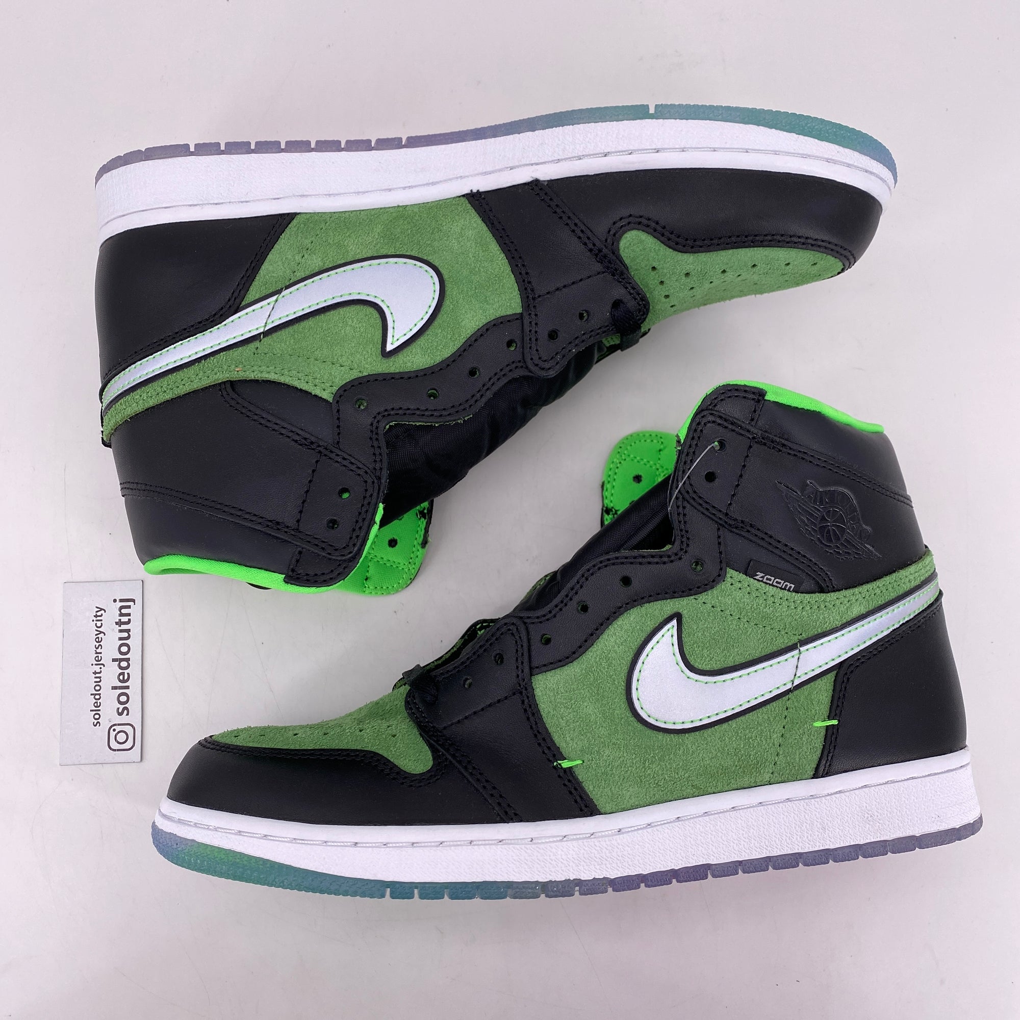 Air Jordan 1 Retro High &quot;Zen Green&quot; 2020 New Size 11