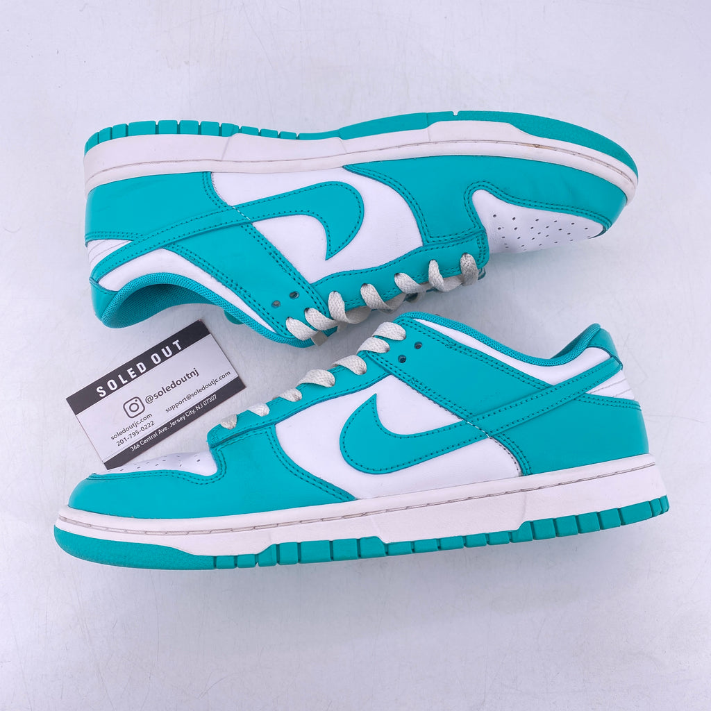 Nike Dunk Low "Clear Jade" 2023 Used Size 9.5
