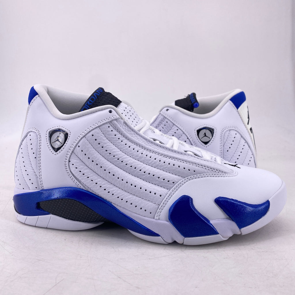 Air Jordan 14 Retro "White Hyper Royal" 2020 New Size 8
