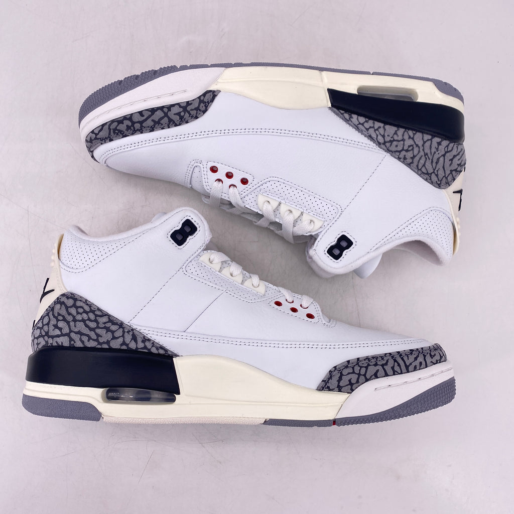 Air Jordan 3 Retro "White Cement Reimagined" 2023 New Size 9.5