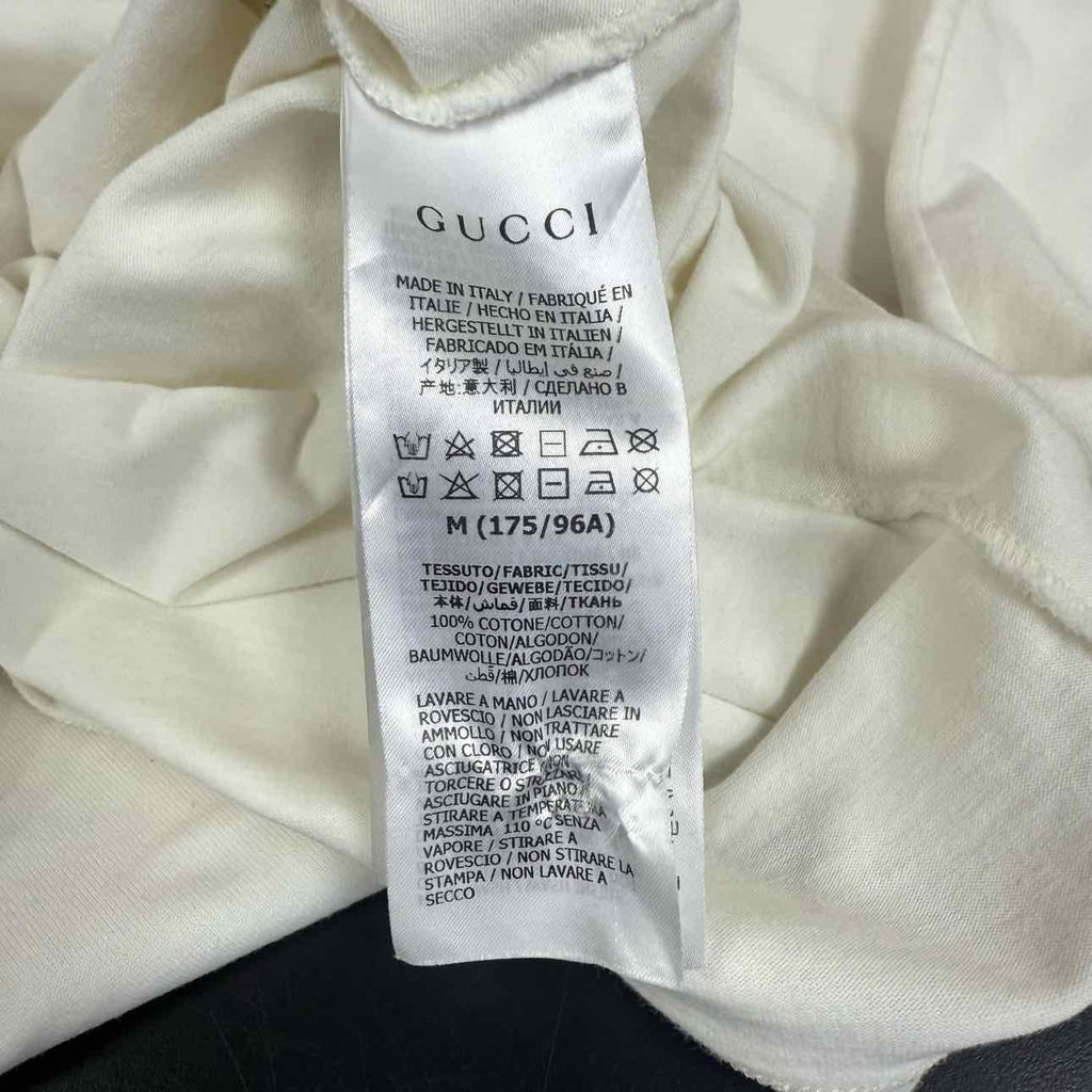 Gucci T-Shirt "ORIGINAL GG" White Used Size M
