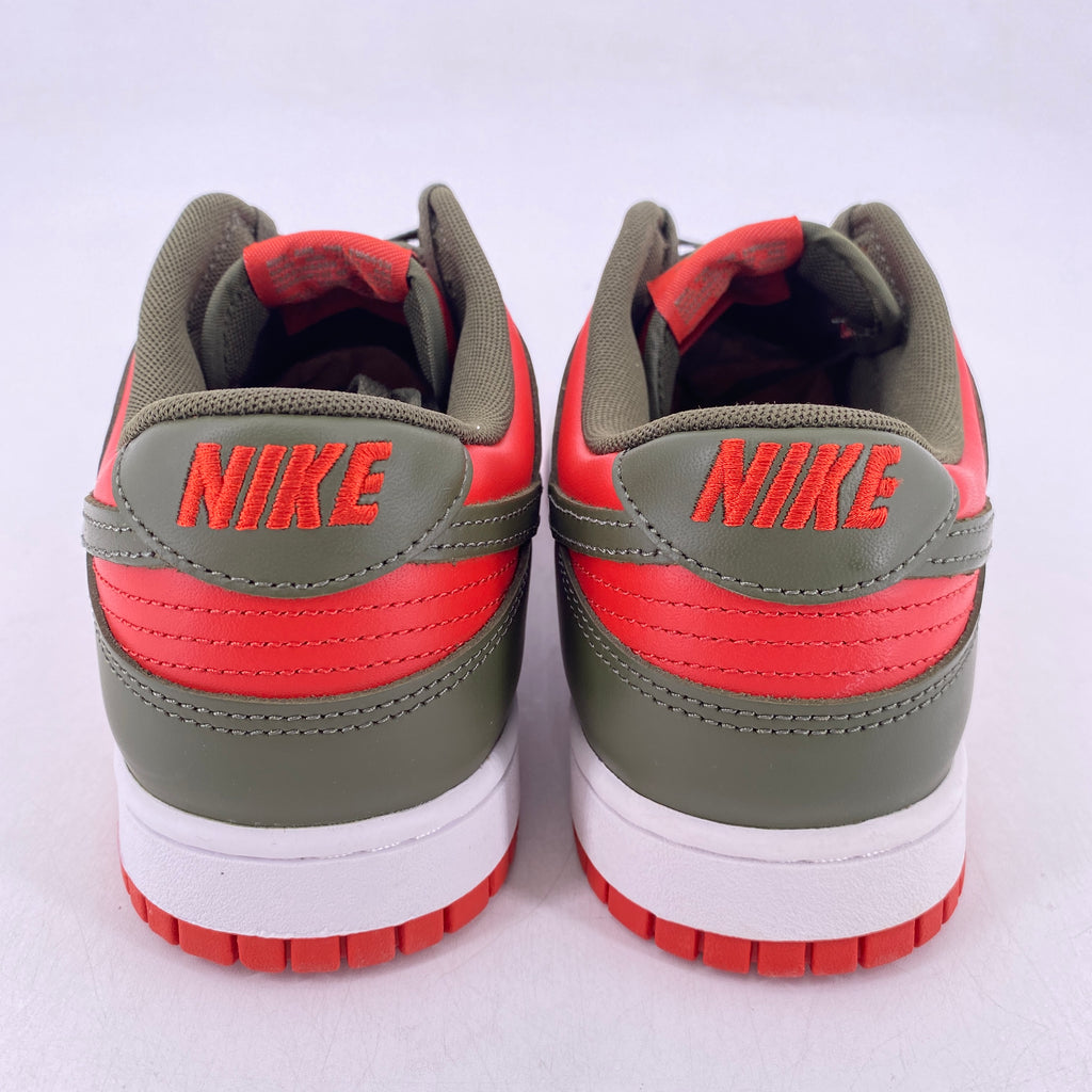 Nike Dunk Low "MYSTIC RED CARGO KHAKI" 2023 New Size 11