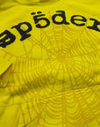 Sp5der Hoodie "LEGACY" Yellow New Size S