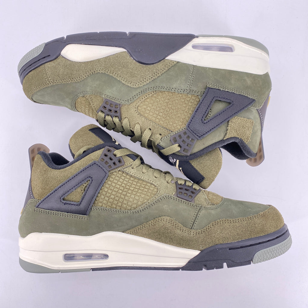 Air Jordan 4 Retro "Medium Olive" 2023 Used Size 11.5