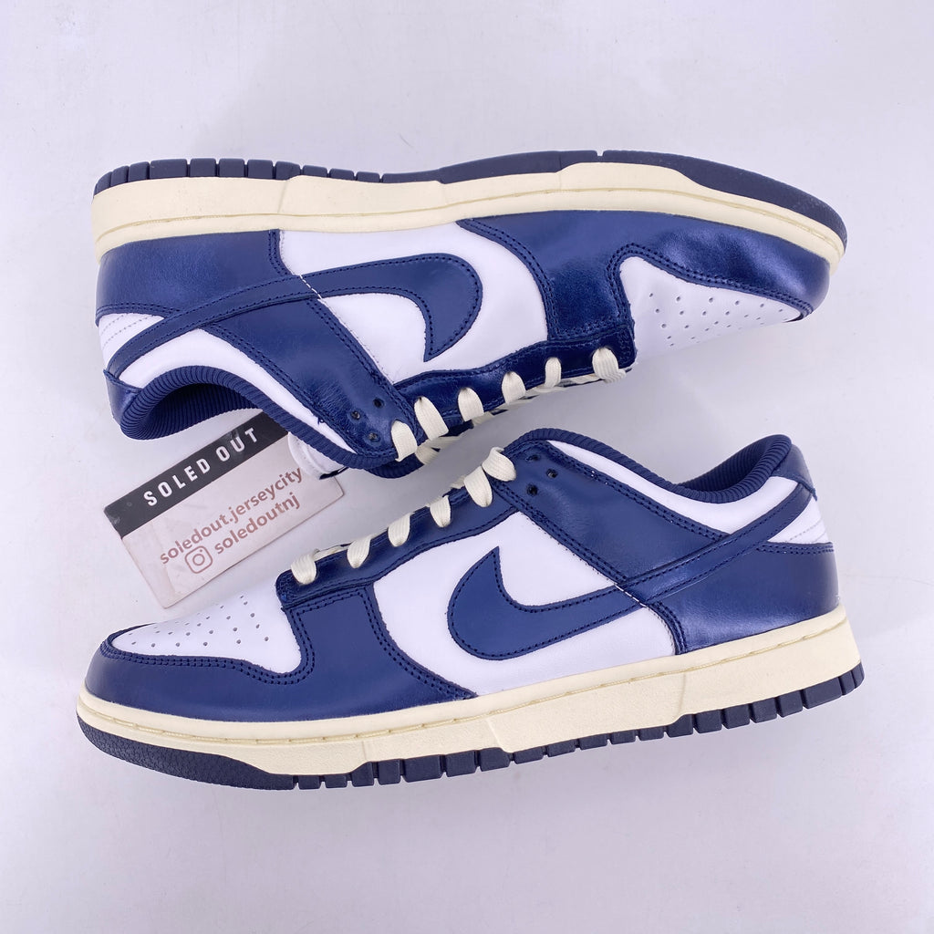 Nike (W) Dunk Low "Vintage Navy" 2023 New Size 10.5W