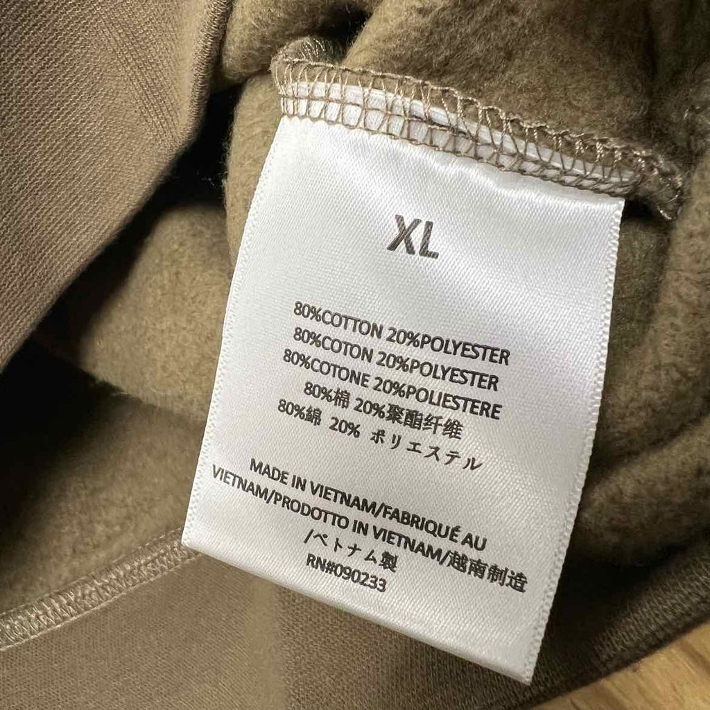 Fear of God Hoodie "ESSENTIALS" Wood New Size XL