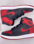 Air Jordan 1 Retro High OG "Banned" 2016 New Size 8.5