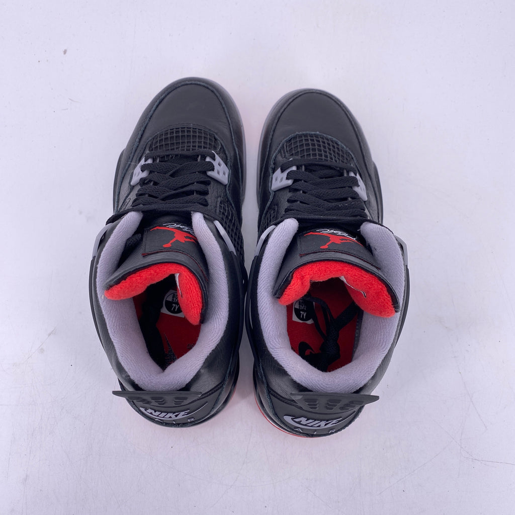 Air Jordan (GS) 4 Retro "Bred Reimagined" 2024 Used Size 7Y