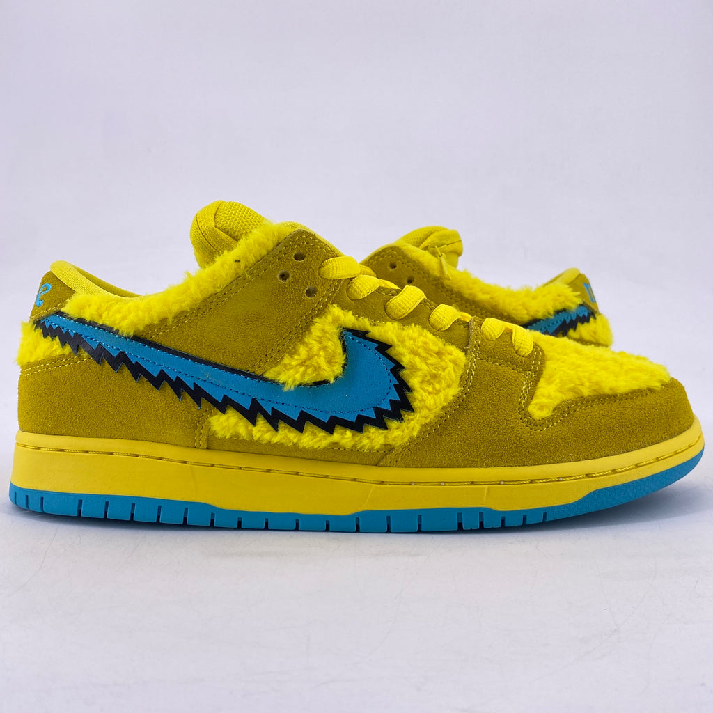 Nike SB Dunk Low "Grateful Dead Yellow" 2020 New Size 9.5