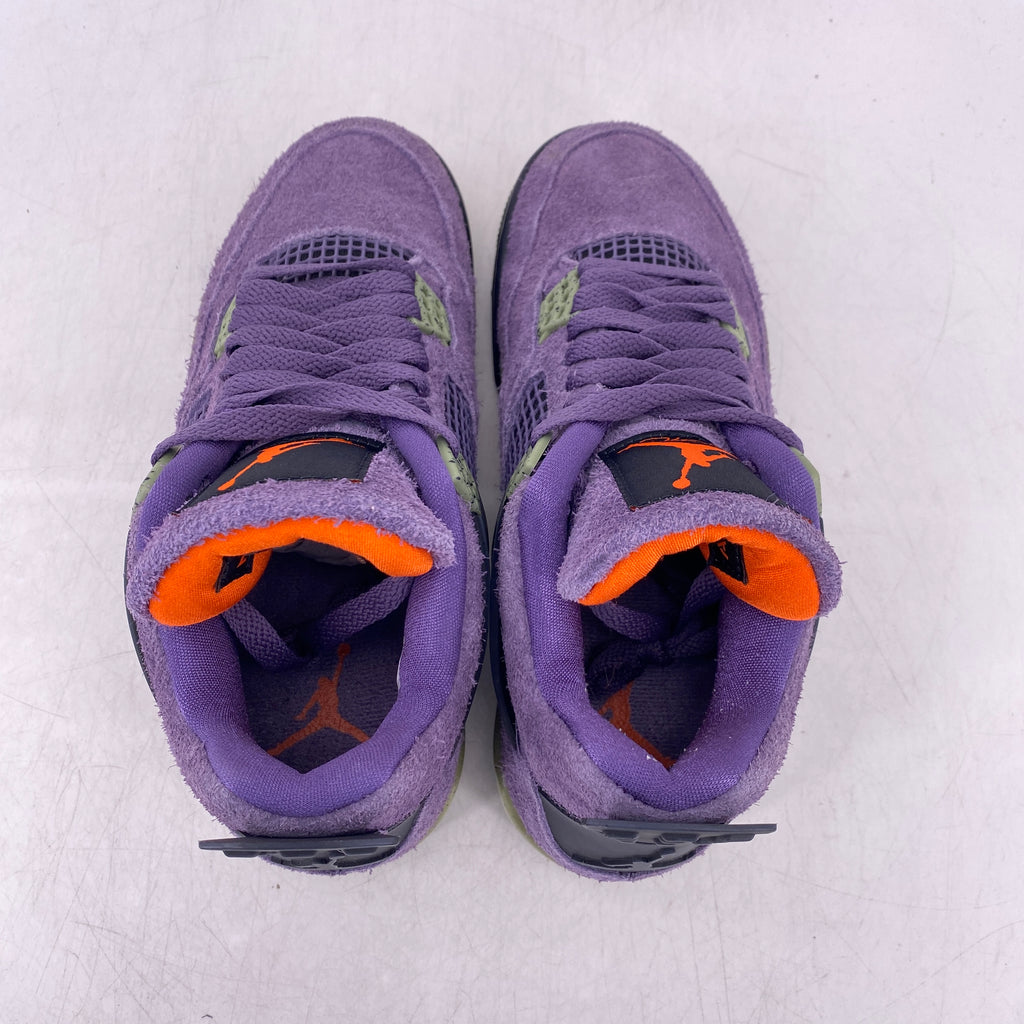 Air Jordan (W) 4 Retro "Canyon Purple" 2022 Used Size 6.5W