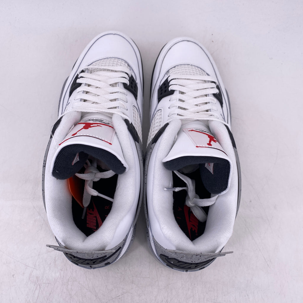Air Jordan 4 Retro "White Cement" 2025 New Size 13