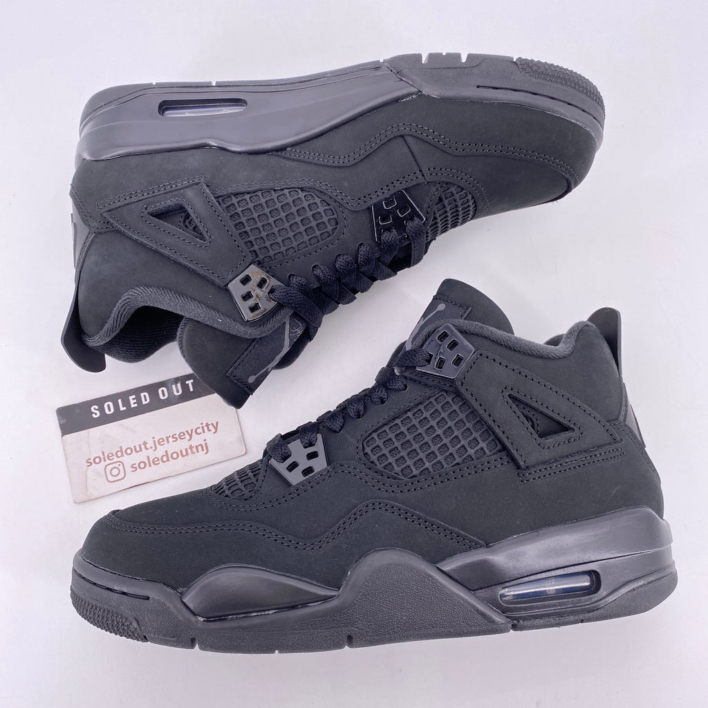 Air Jordan (GS) 4 Retro "Black Cat" 2025 New Size 6Y