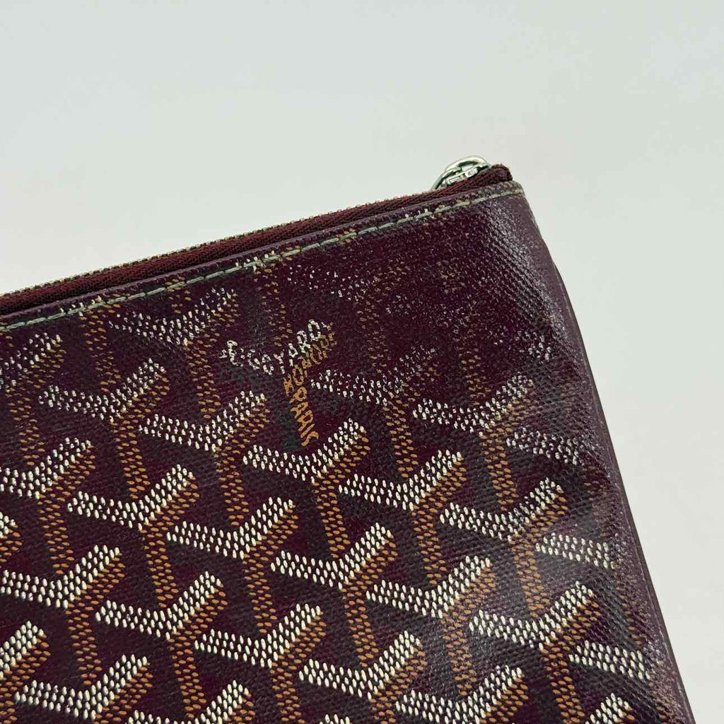 Goyard Pouch "SENAT" Used Red Size OS Bags