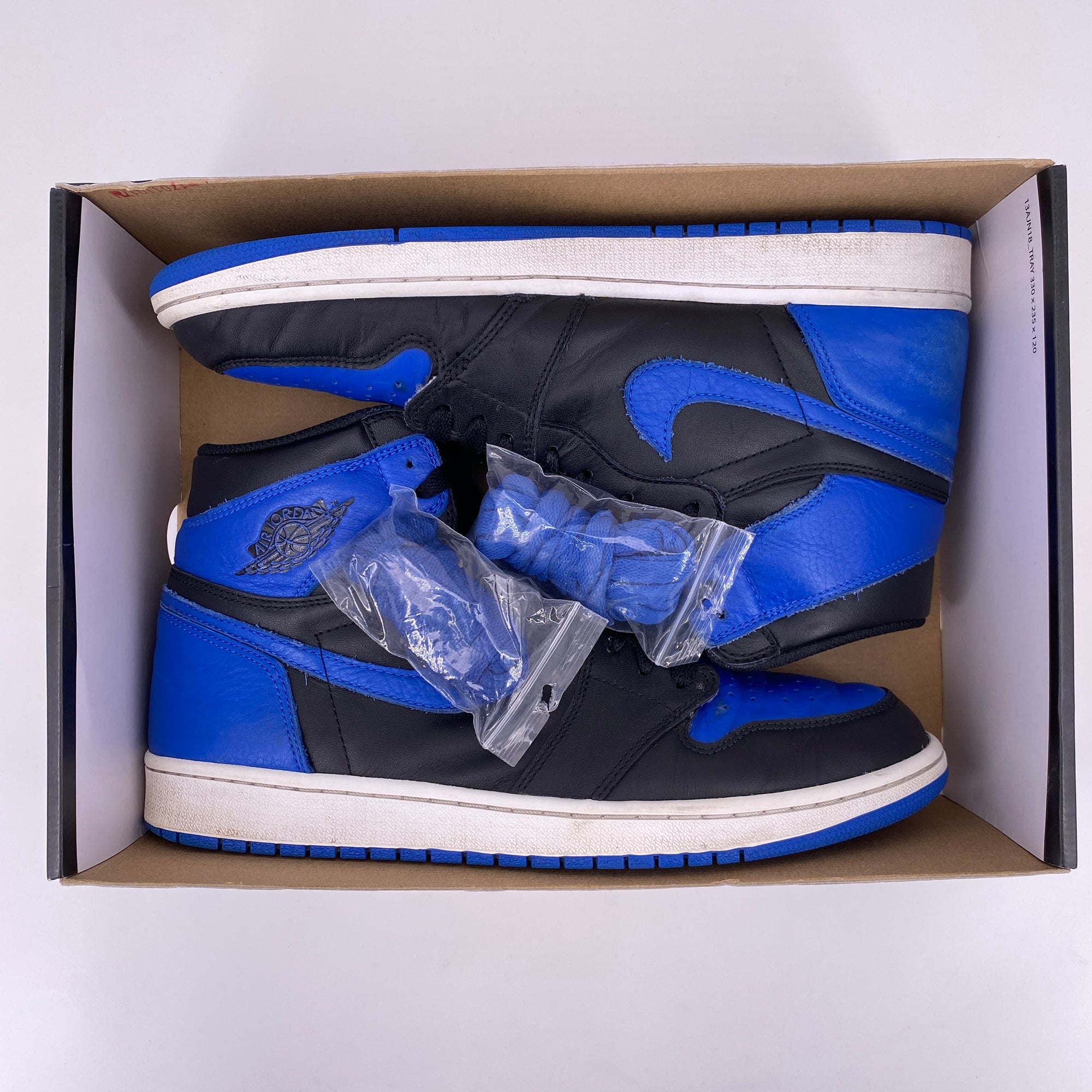 Air Jordan 1 Retro High OG &quot;Royal&quot; 2017 Used Size 12