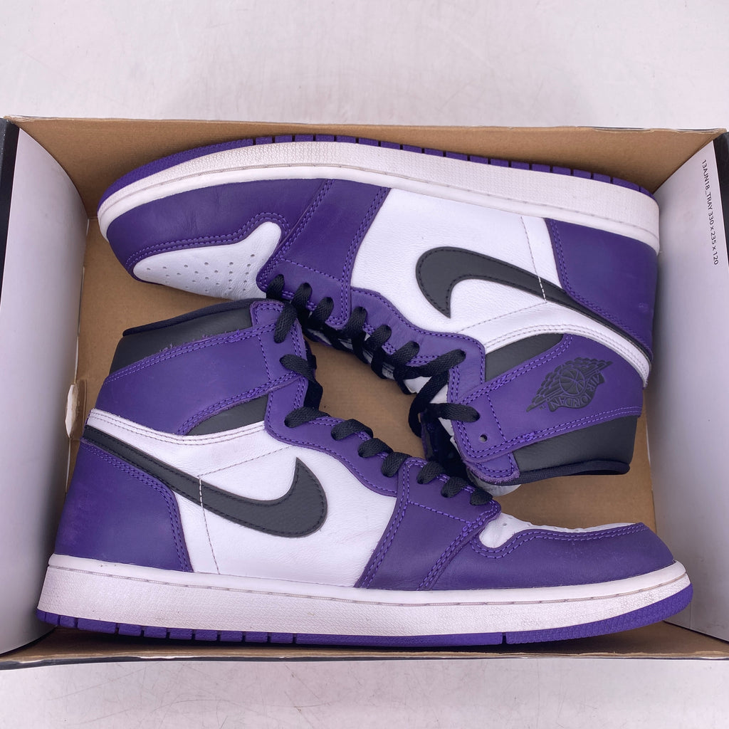 Air Jordan 1 Retro High OG "Court Purple 2.0" 2020 Used Size 11