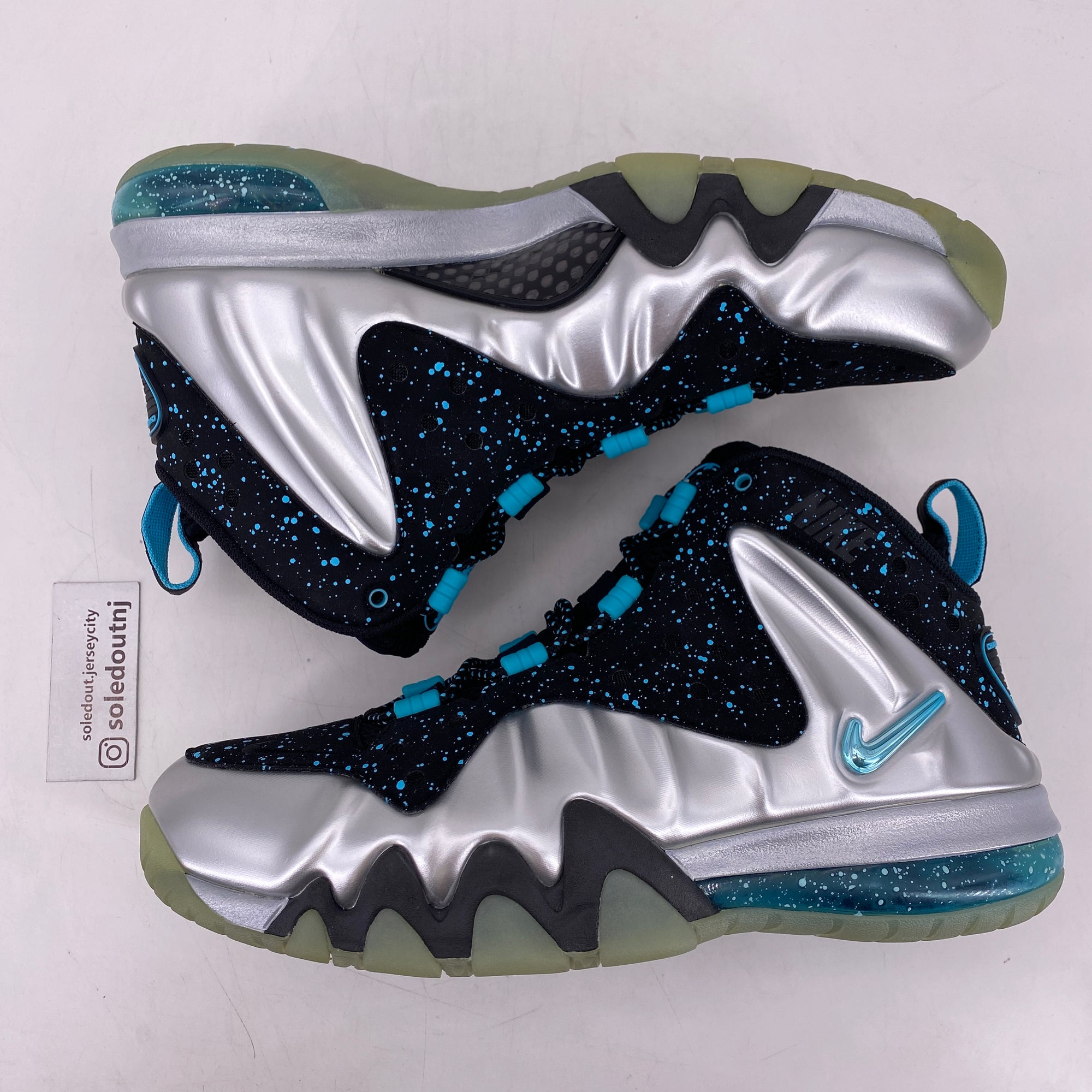 Nike Barkley Posite Max &quot;Gamma Blue&quot; 2013 New (Cond) Size 9