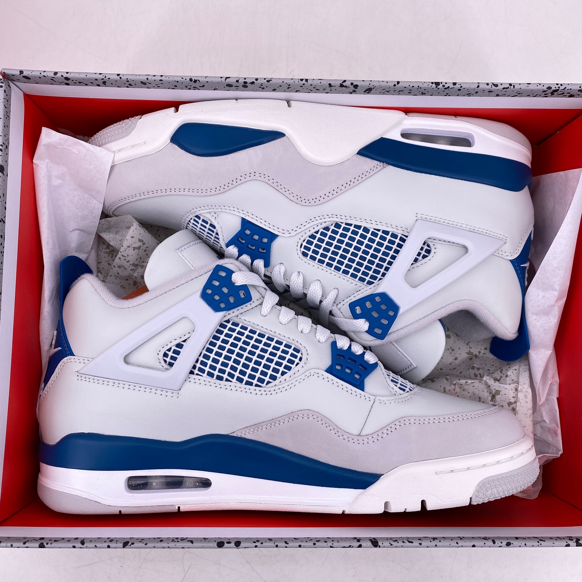 Air Jordan 4 Retro &quot;Military Blue&quot; 2024 New Size 9