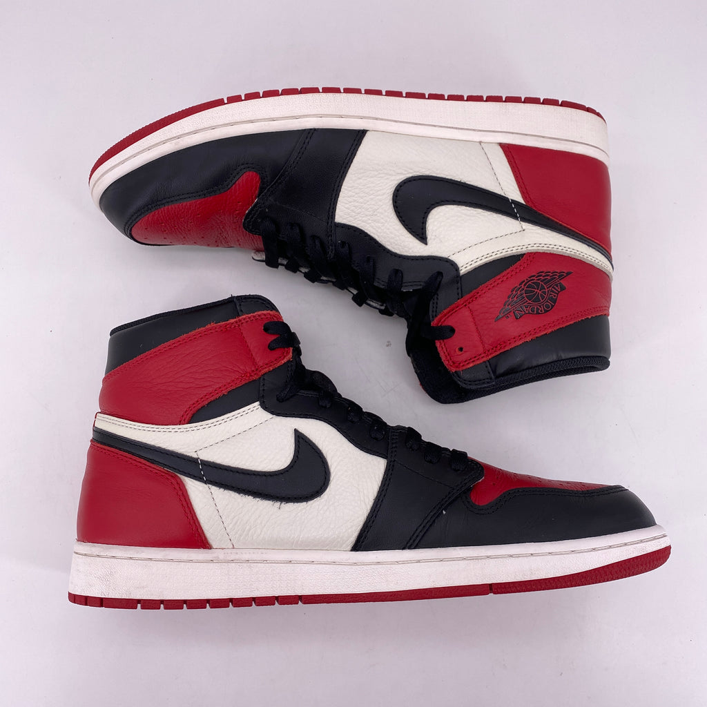 Air Jordan 1 Retro High OG "Bred Toe" 2018 Used Size 13